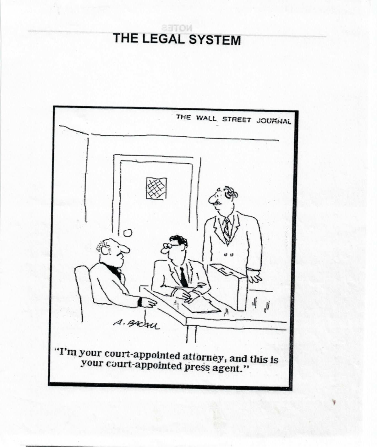 Legal System Section - a overveiw on exam 1 and it has a lot of cool ...