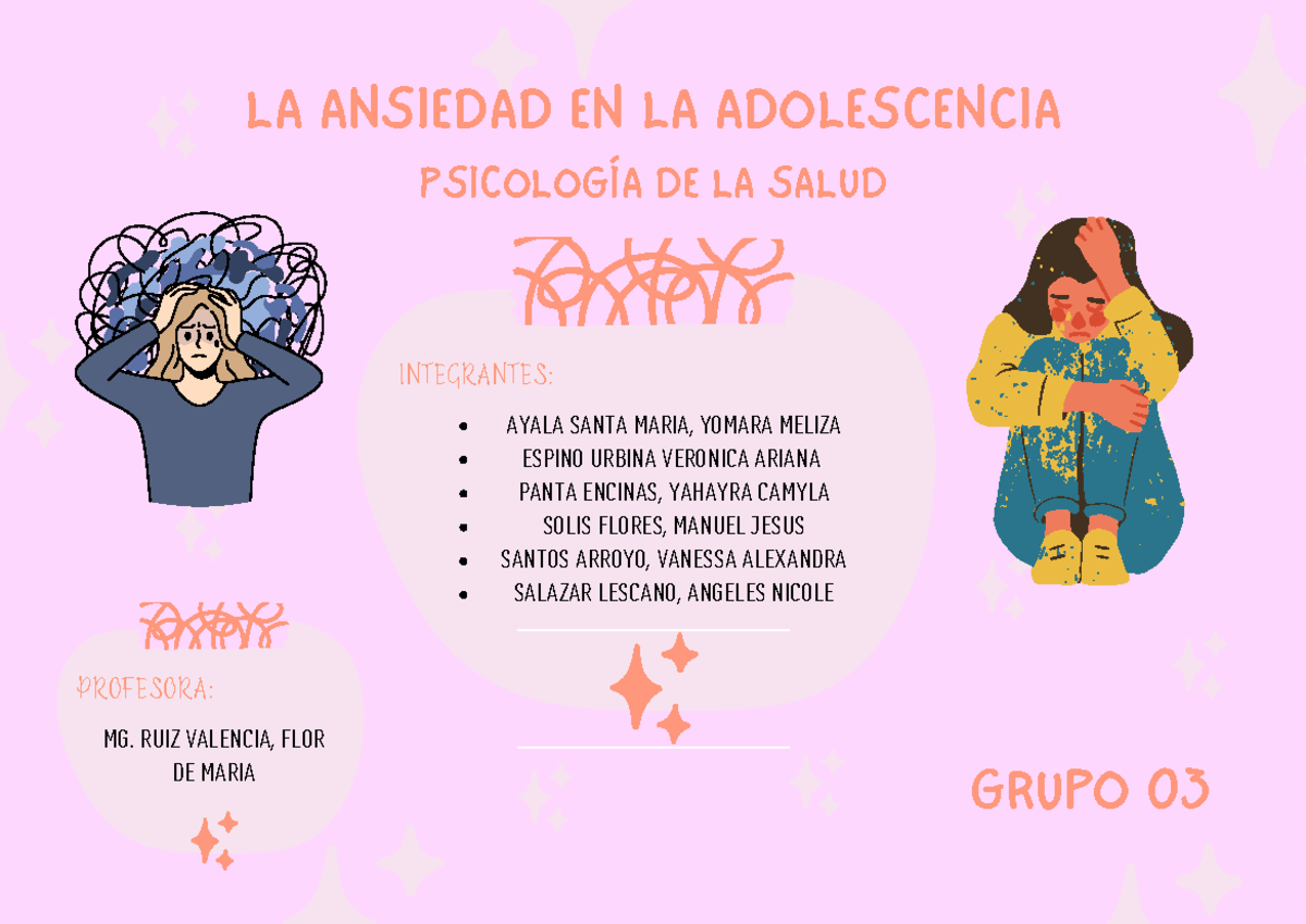 La ansiedad en la adolescencia - Psicología de la Salud - LA ANSIEDAD ...