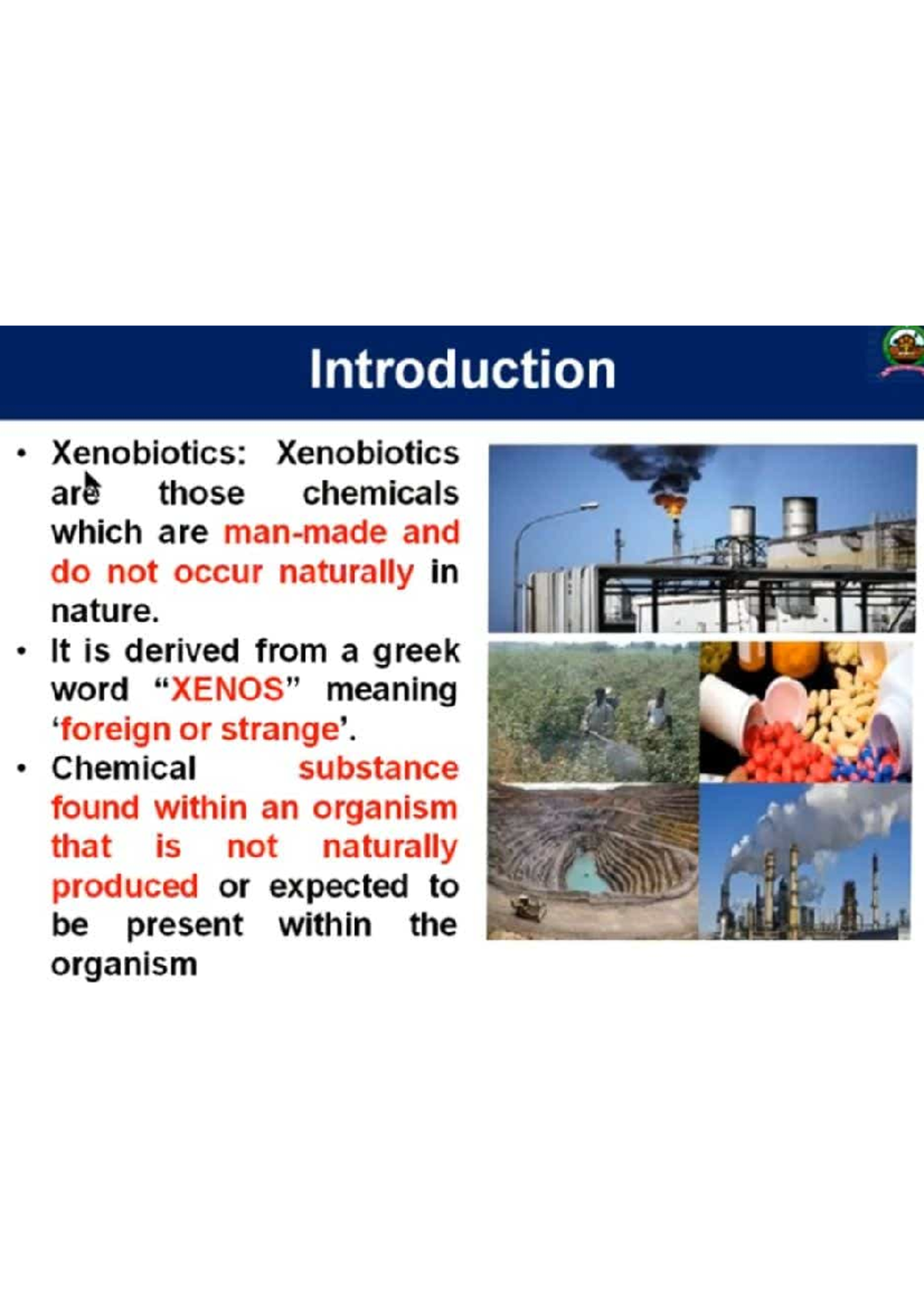 Xenobiotics - PDF - General microbiology - Studocu