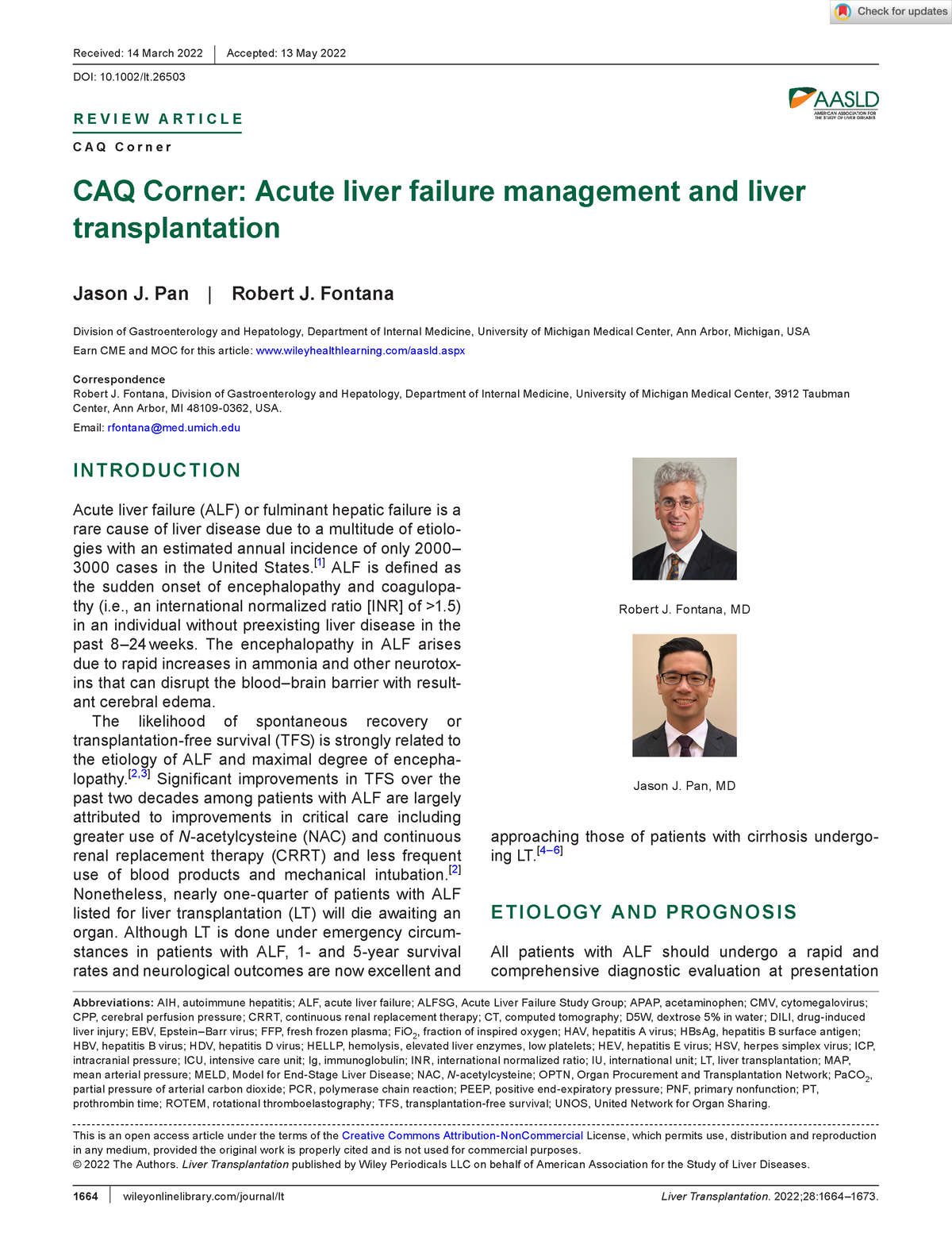 Liver Transplantation 2022 Pan CAQ Corner Acute Liver Failure   Thumb 1200 1577 