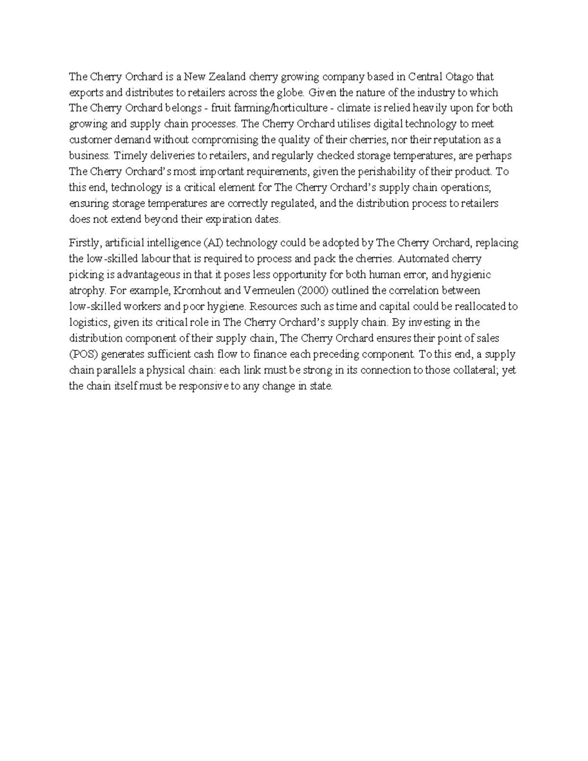 Cherry orchard essay 08 image