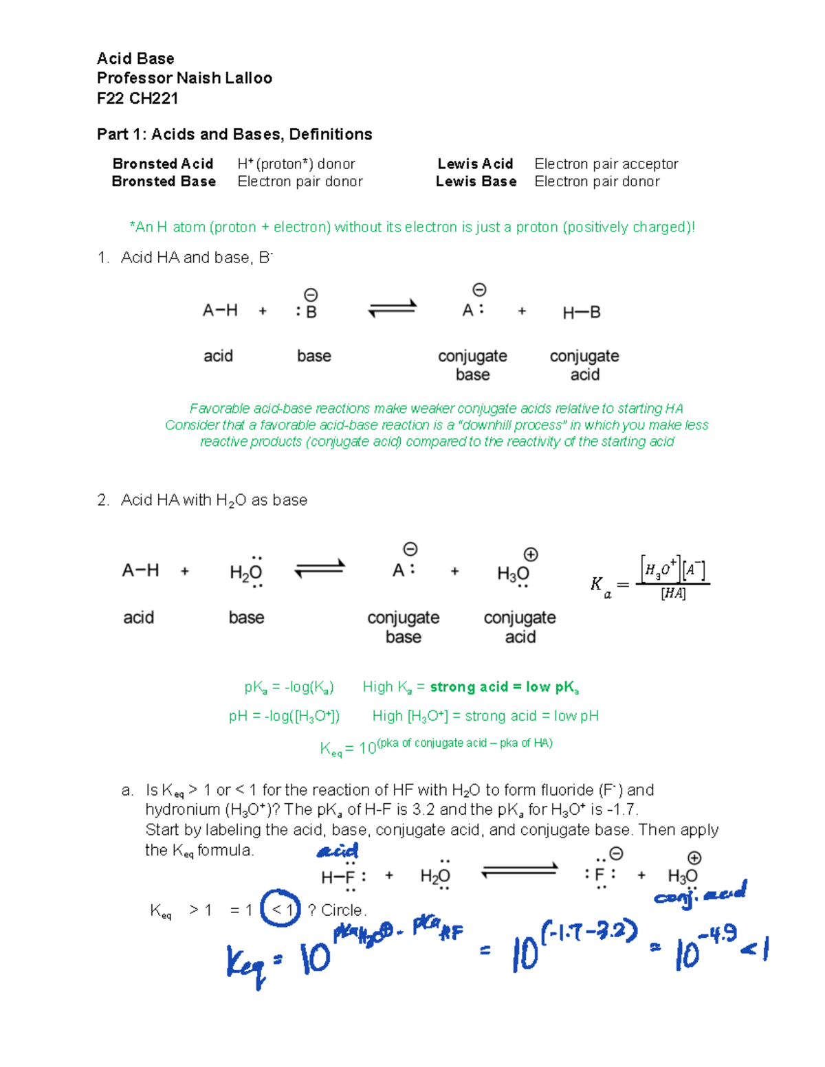 SG2 - Acid-Base-2 - This document provides detailed information on acid ...