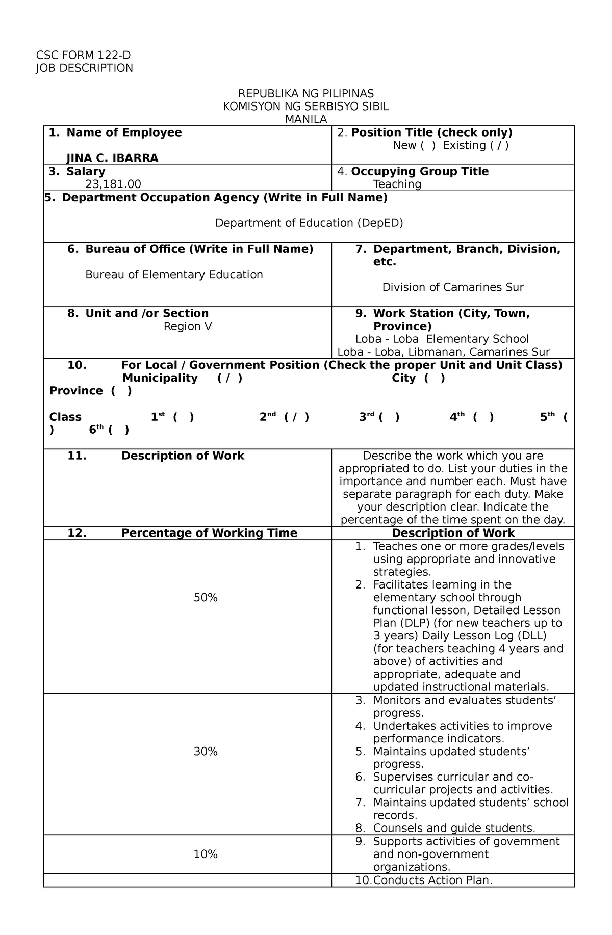 job-description-form-csc-form-122-d-job-description-republika-ng