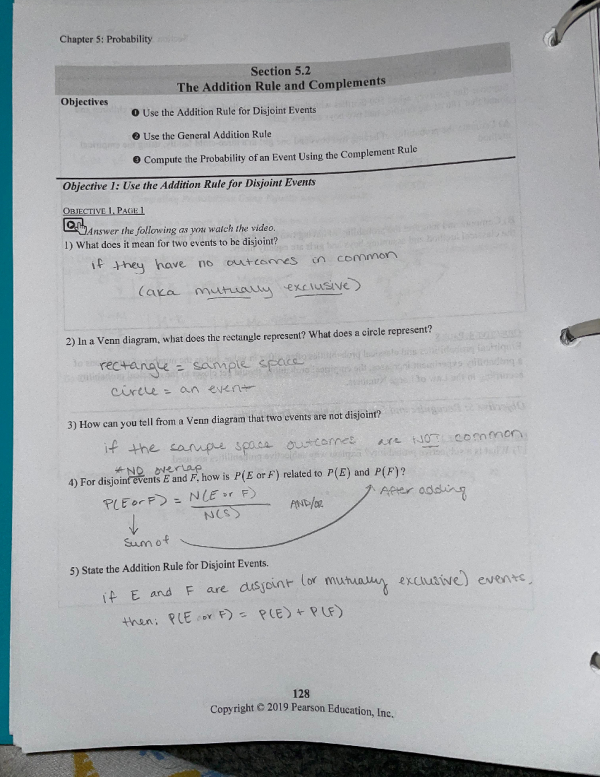 Chapter 5 section 2 page 1 - ST 210 - Studocu