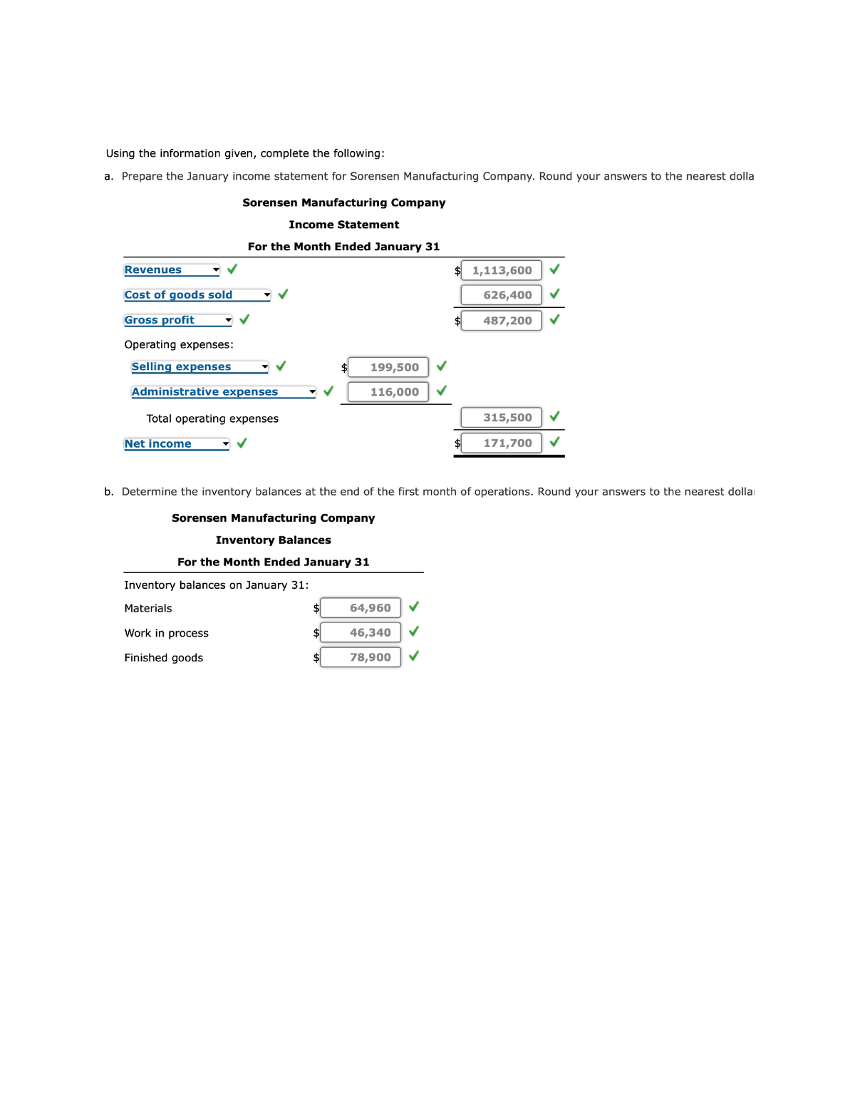 ACC 202 Problem 1 - ACC202 - Studocu