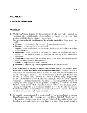 Chapter 11 - Solutions - 11 1 CHAPTER 11 Capital Budgeting QUESTIONS ...