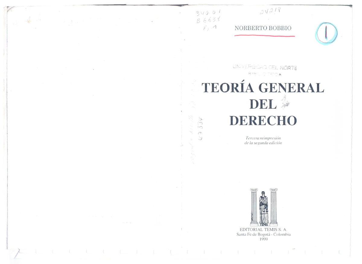 Bobbio - Teoría General Del Derecho Repaired Repaired - Derecho ...