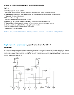 Practica De Clase 01 - Materia: Equipos Hidráulicos Y Neumáticos Nombre ...