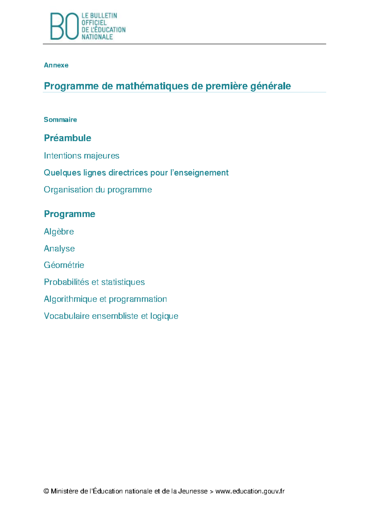 Spe632 annexe 1063168 - qsdf - Annexe Programme de mathématiques de ...