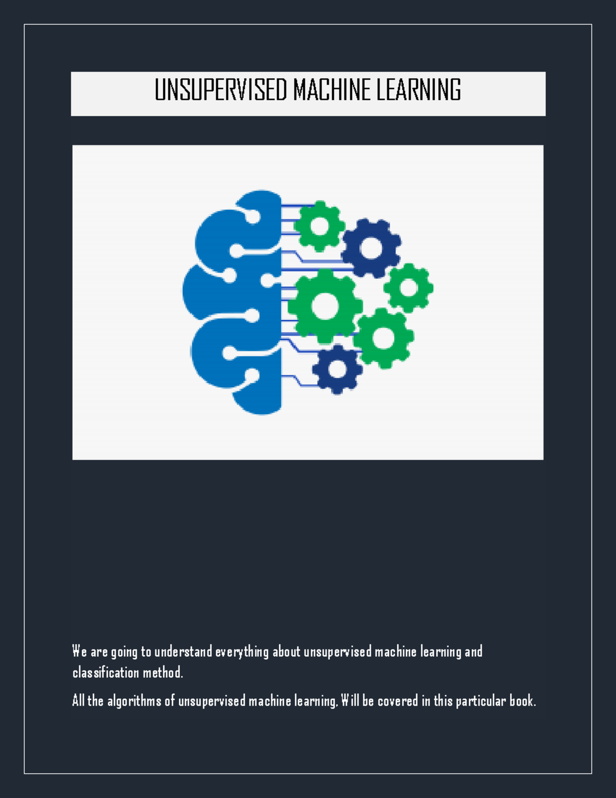Software Engineering - UNSUPERVISED MACHINE LEARNING We are going to ...