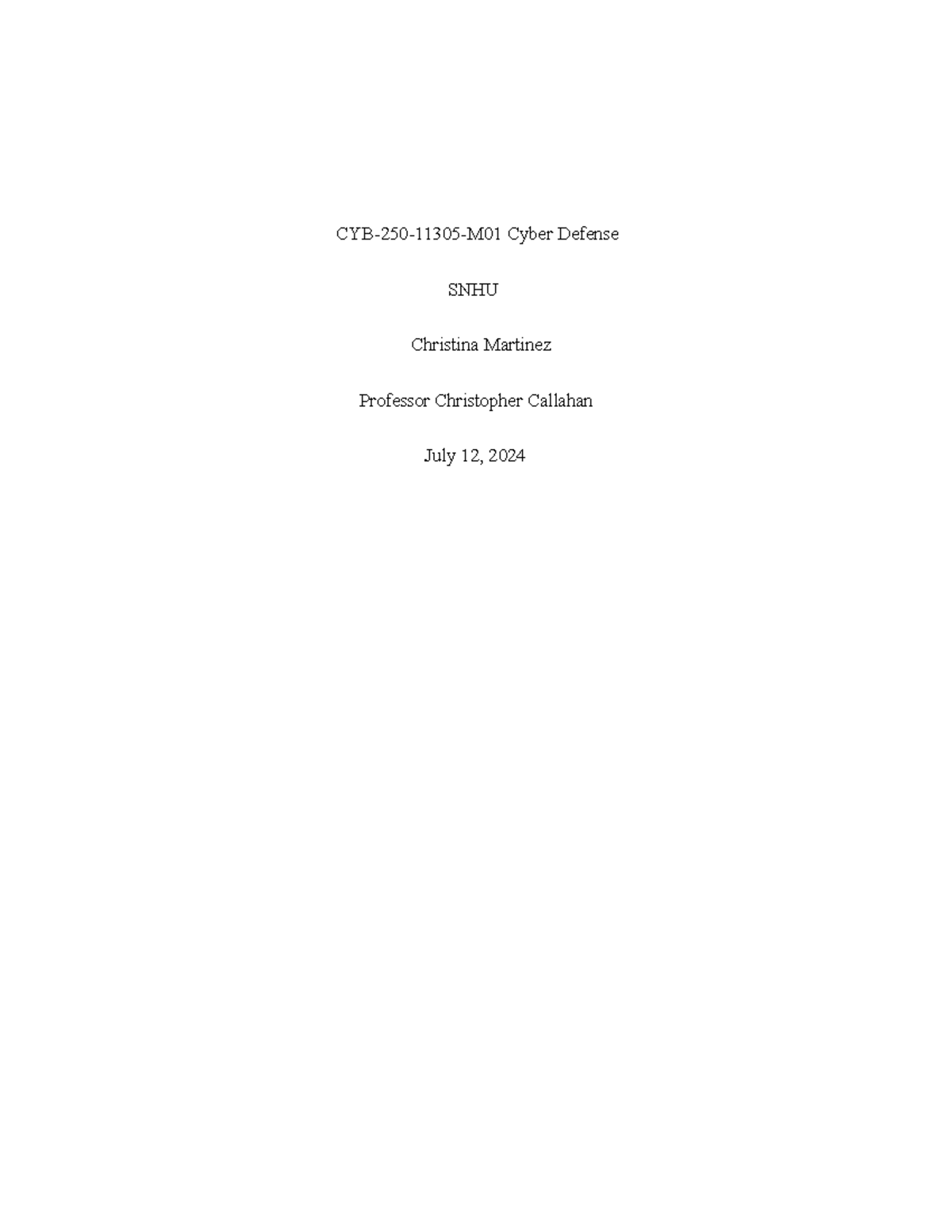 CYB 250 2 - CYB 250 Module_Two_Short_Response - CYB-250-11305-M01 Cyber ...