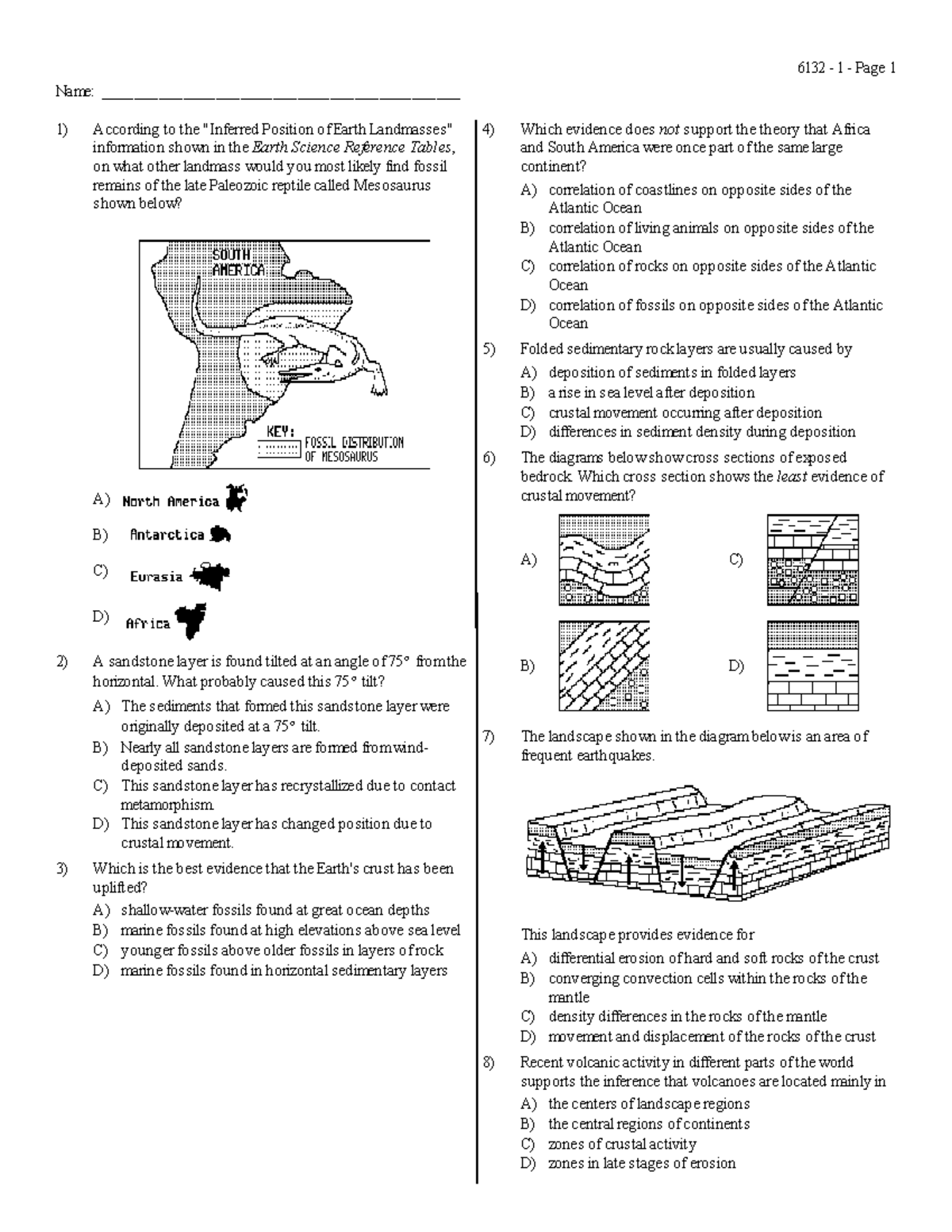 Crustmov Earth science regents use your reference table Name Studocu