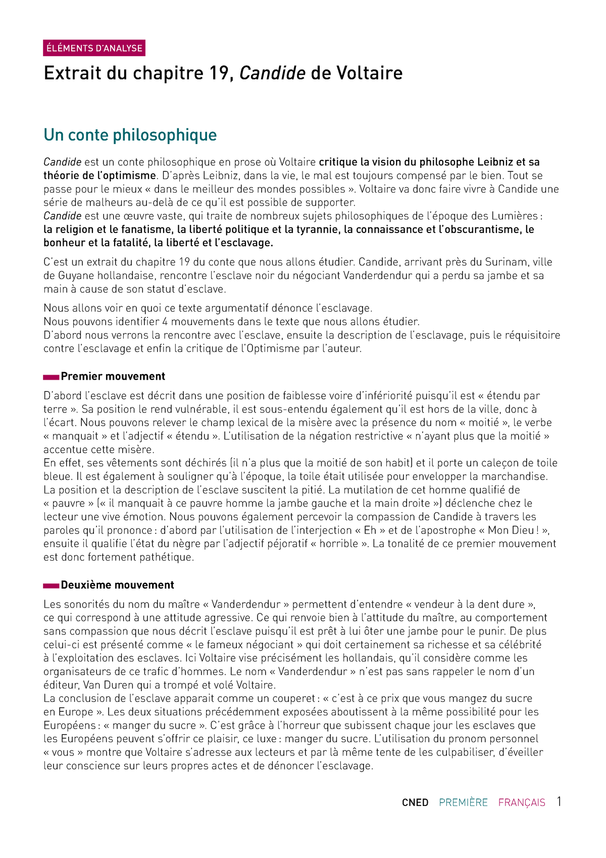 dissertation candide seconde pdf