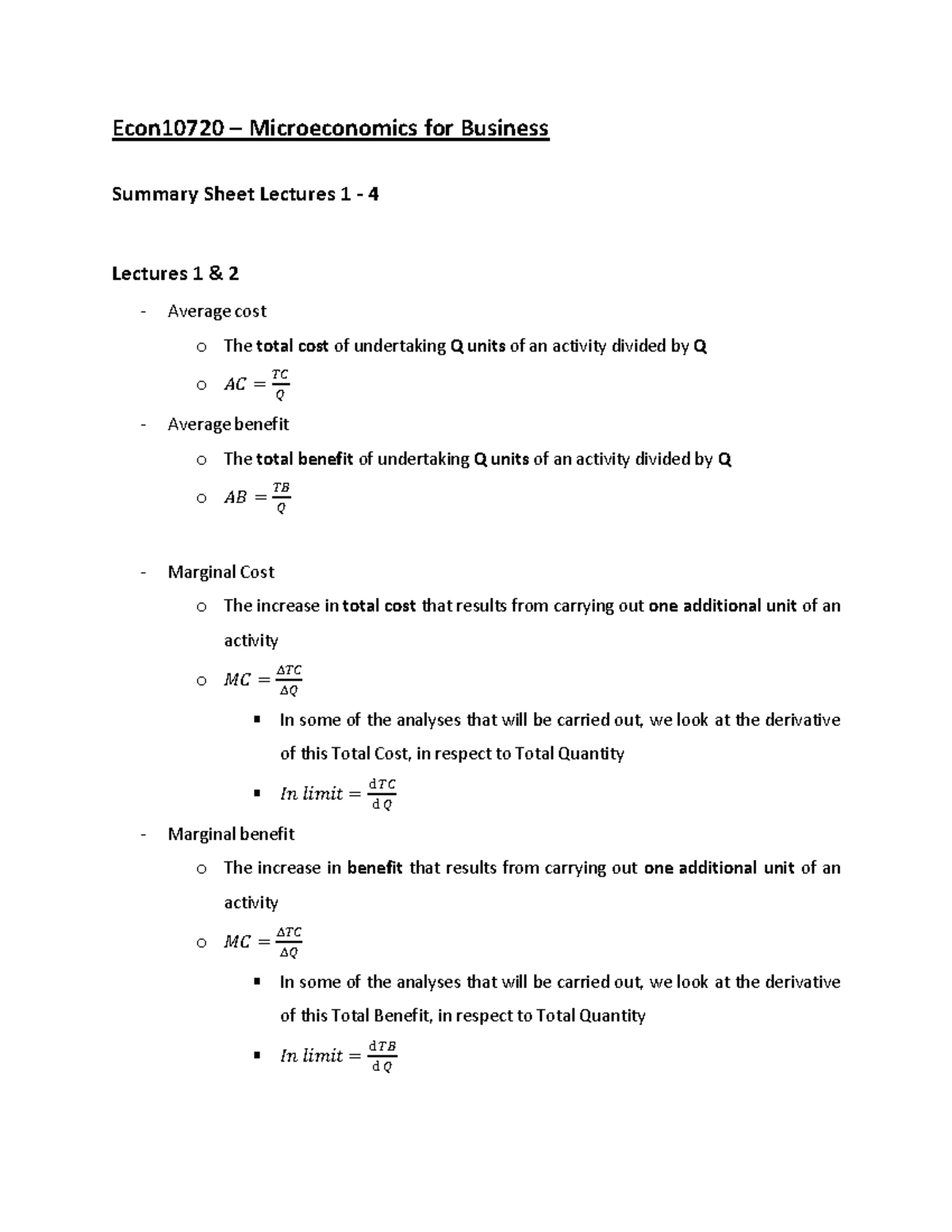 Job 1 4 Summary