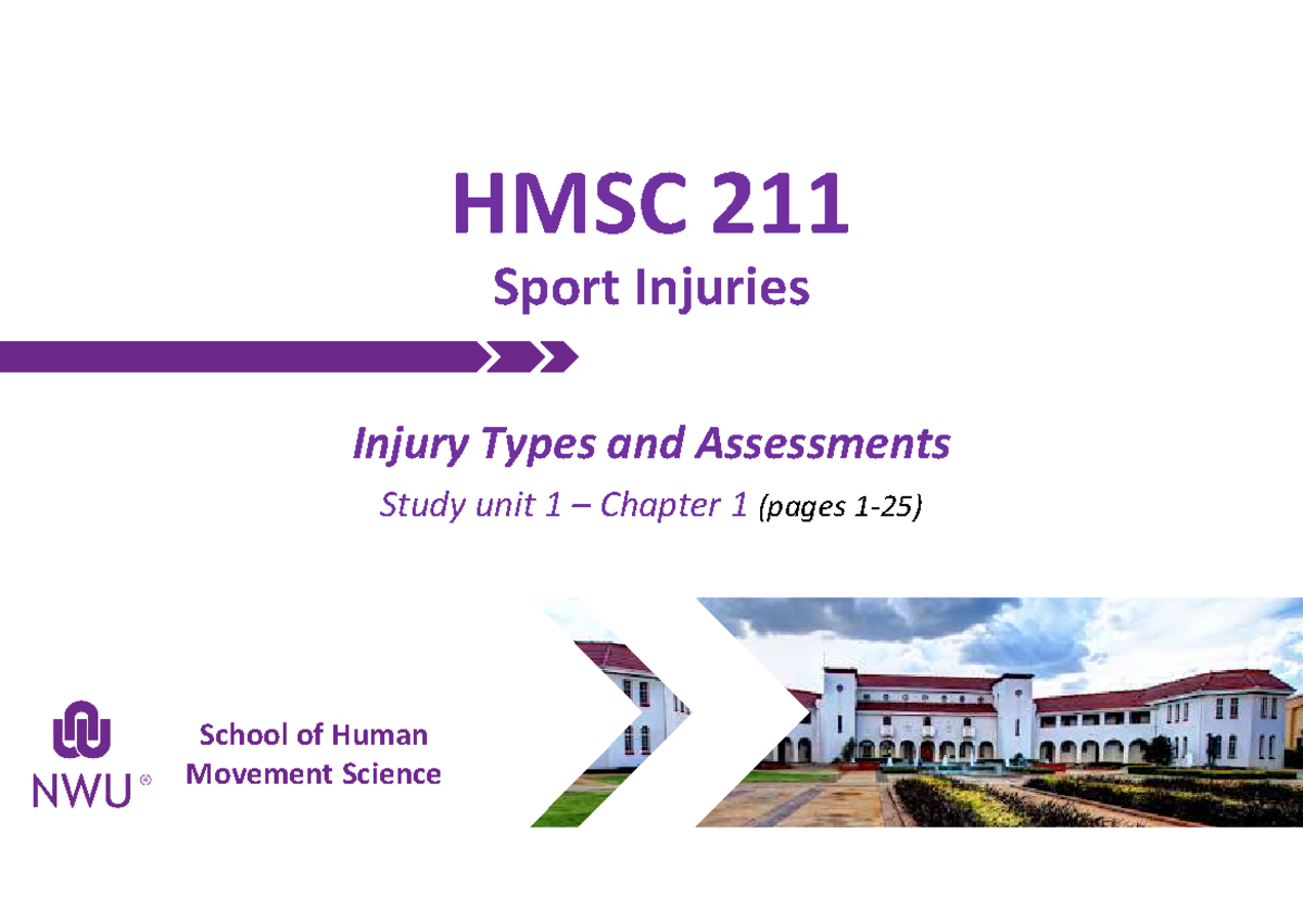 HMSC+211+ +Study+Unit+1+ +Injury+types+and+assessments+2024+ +Class+2 ...