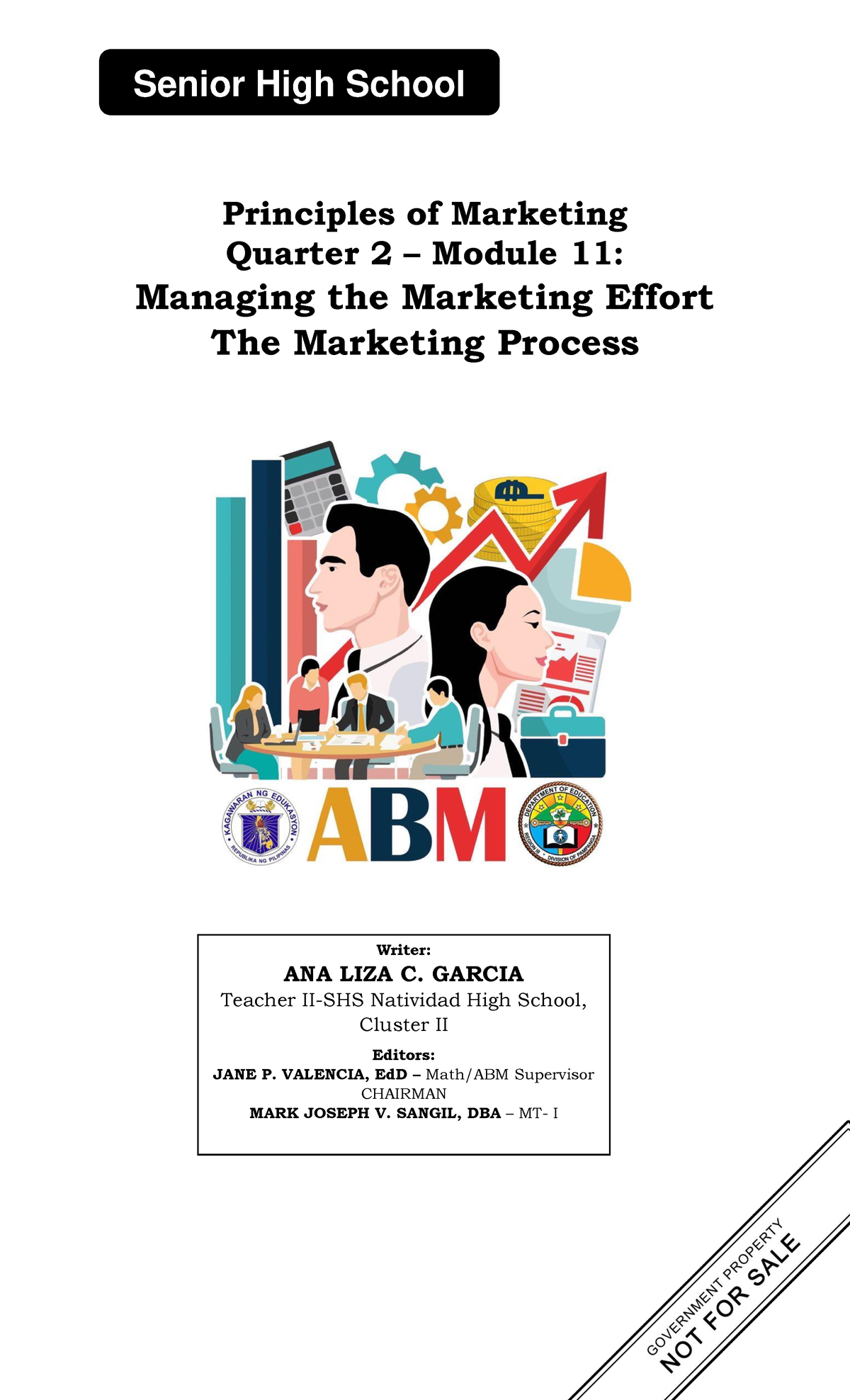 Principles Of Marketing Q2 Module 11 Grade 11 Compress Senior High School Principles Of