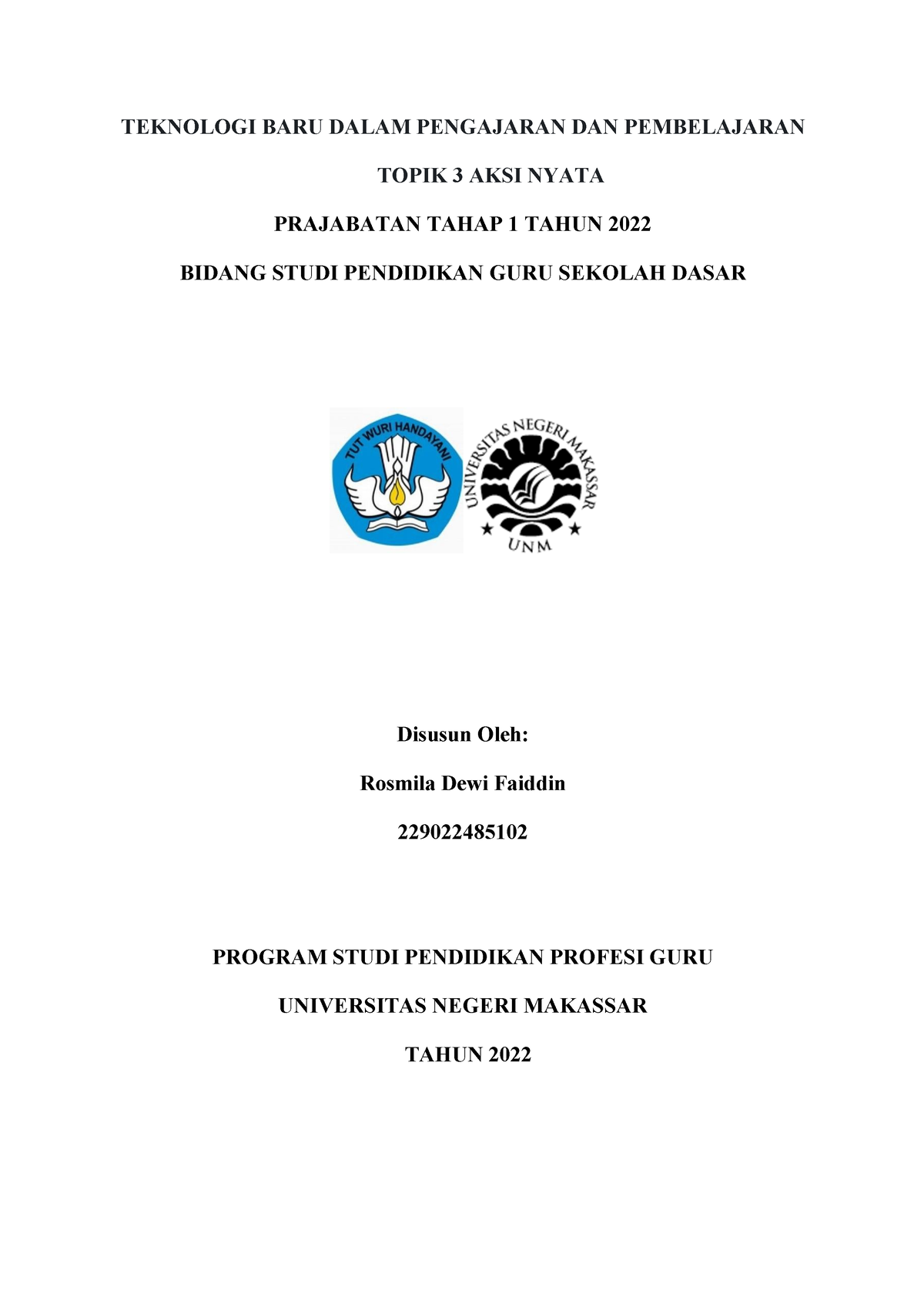 T2 Demonstrasi Kontekstual - TEKNOLOGI BARU DALAM PENGAJARAN DAN ...