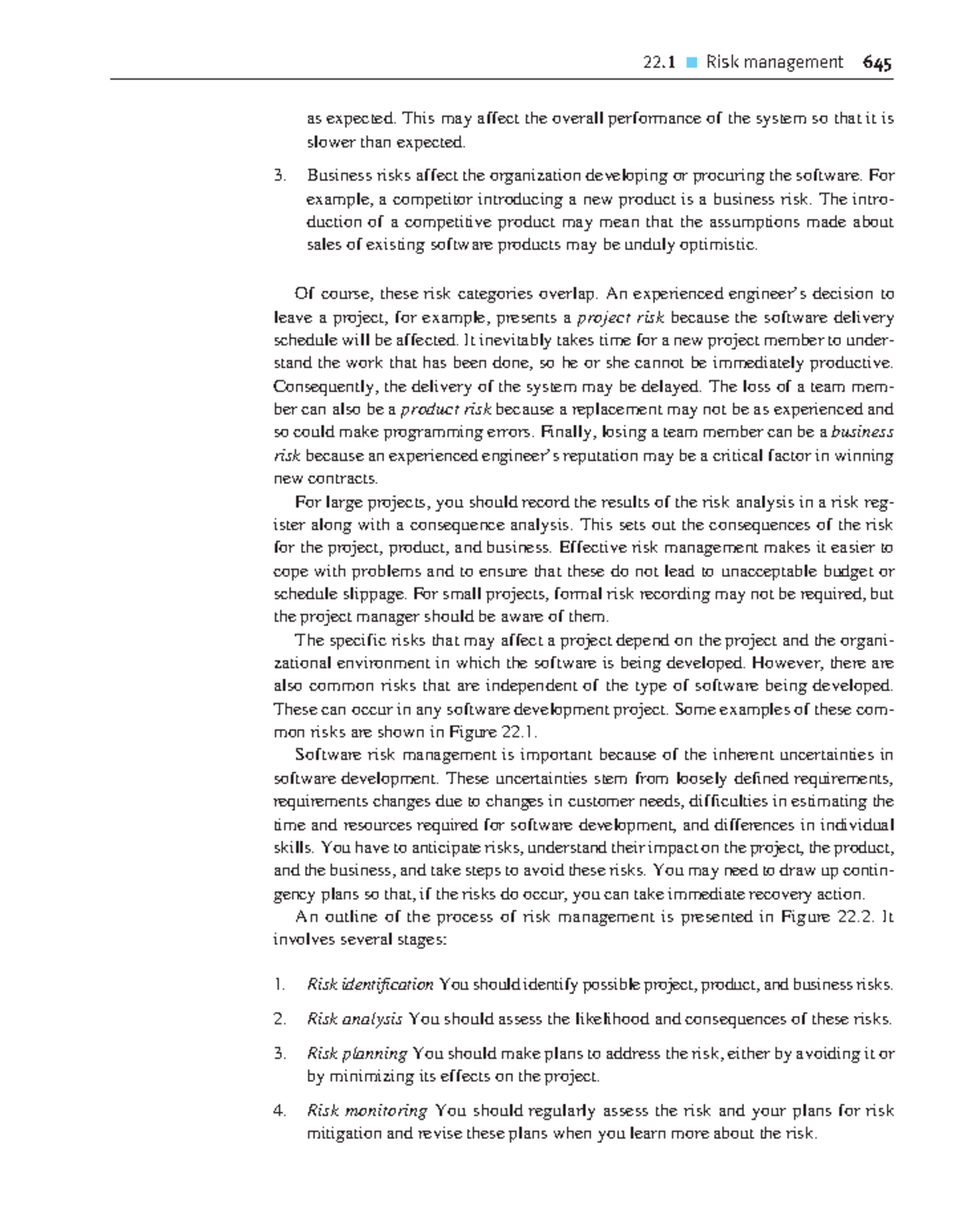 COEN 6311 - Lecture 58 - 22 Risk management 645 as expected. This may ...