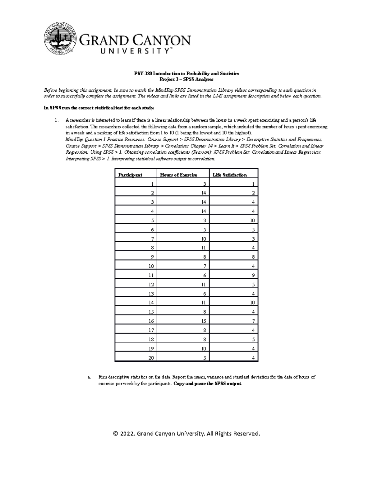 LTaylor PSY380-RS-T8-Benchmark-Project 3 Spssanalyses - PSY-380 ...