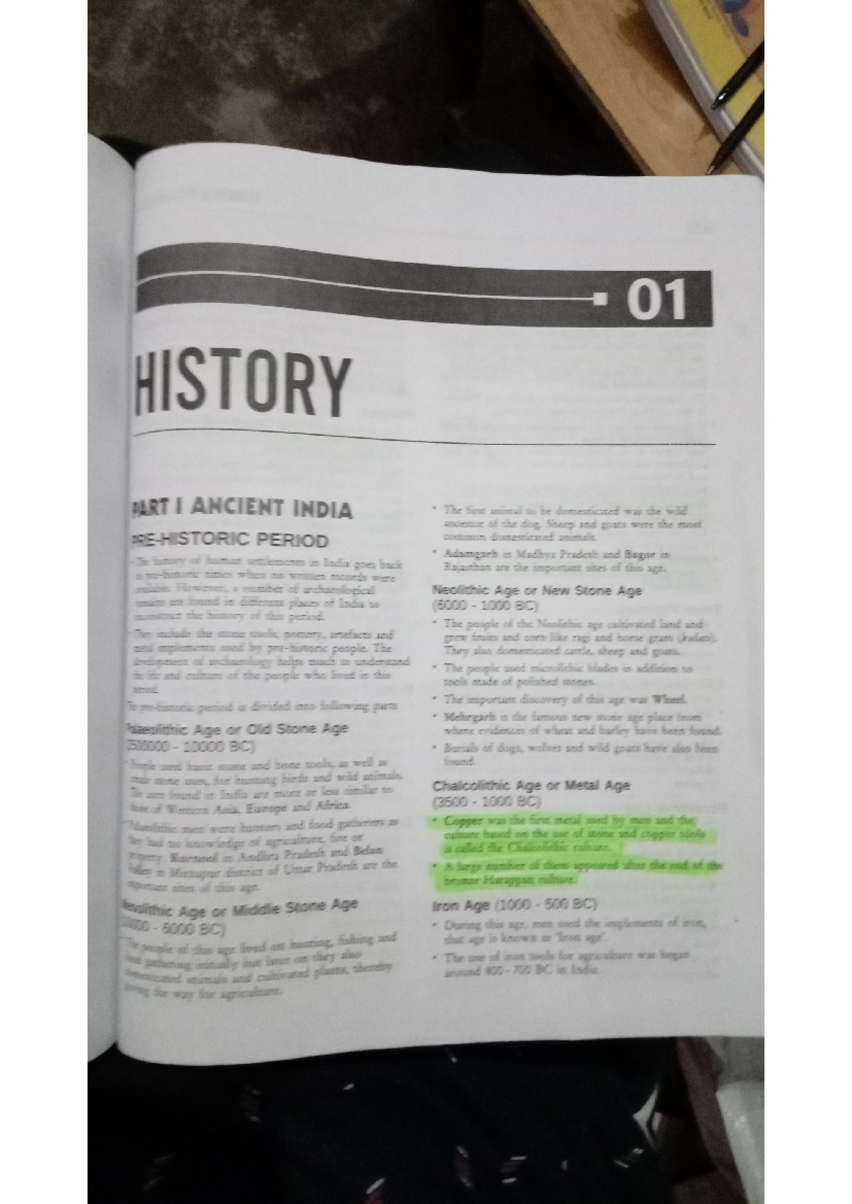 5 - Ba 1st year history notes - 01 HISTORY ART I ANCIENT INDIA The ...