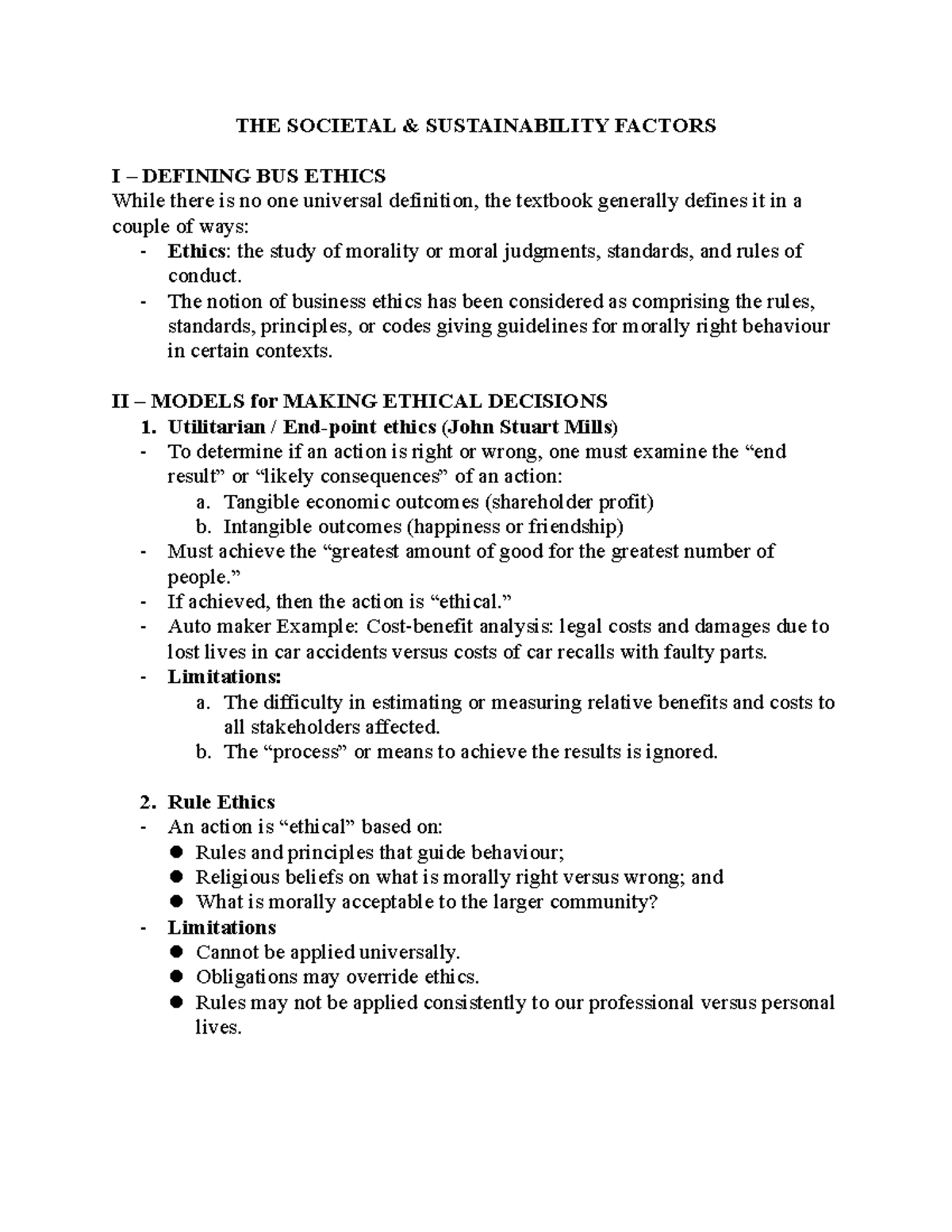 Session 11 - The Societal & Sustainability Factors - THE SOCIETAL ...