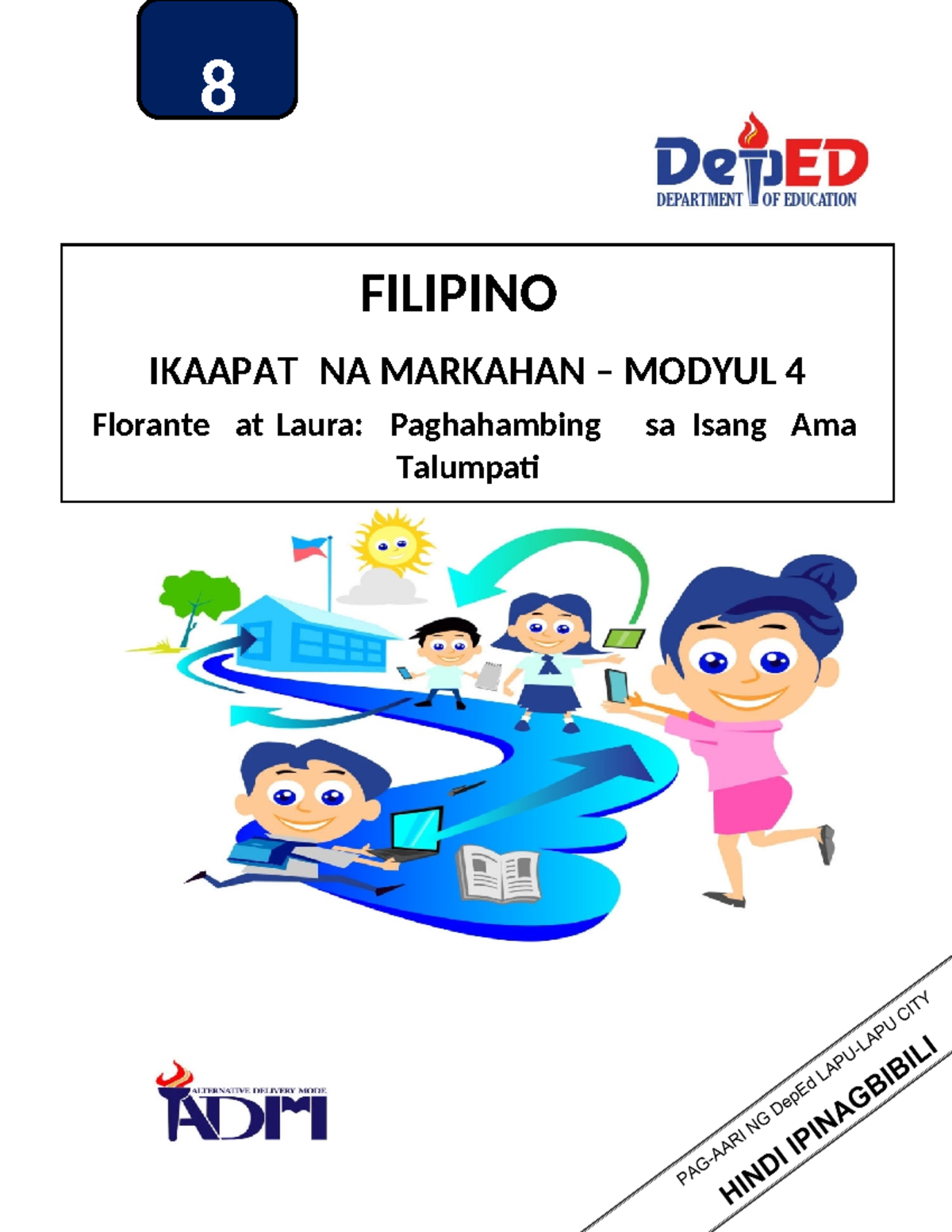 Fil8-Q4-M4 - 8 FILIPINO IKAAPAT NA MARKAHAN – MODYUL 4 Florante At ...