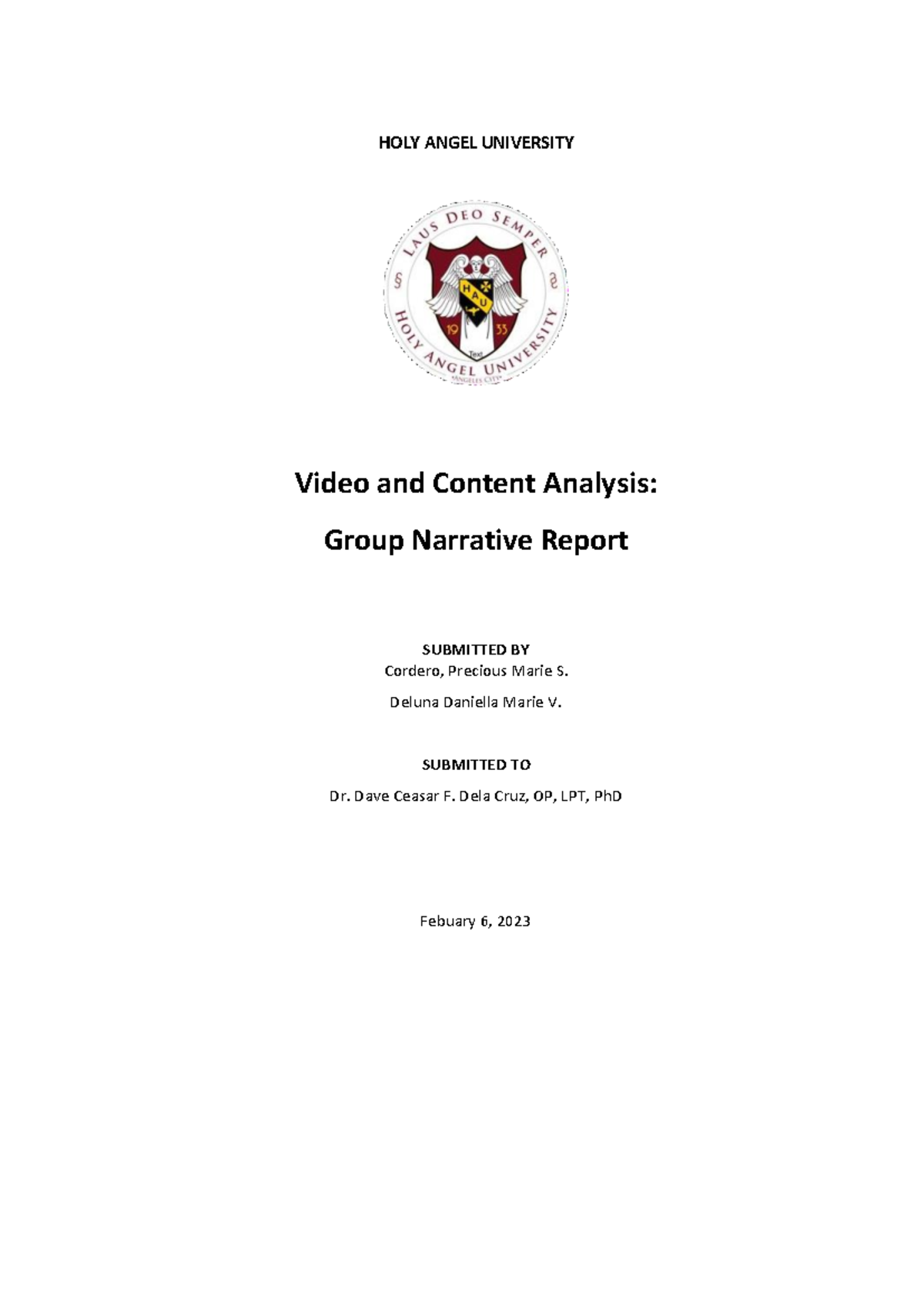 thesis video content analysis