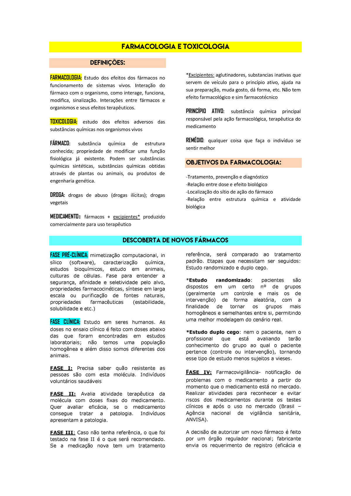 Resumo DE Farmacologia Cardiaca - RESUMO DE Pode ser de dois tipos: 1)  derivada de um problema que - Studocu