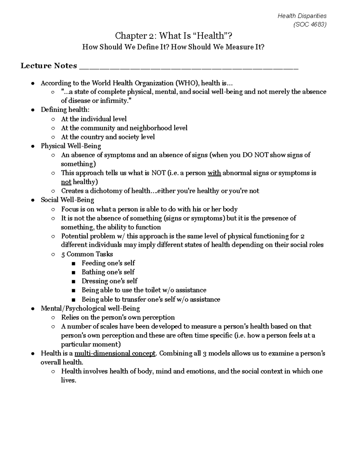 soc-4683-health-disparities-chapter-2-what-is-health-soc