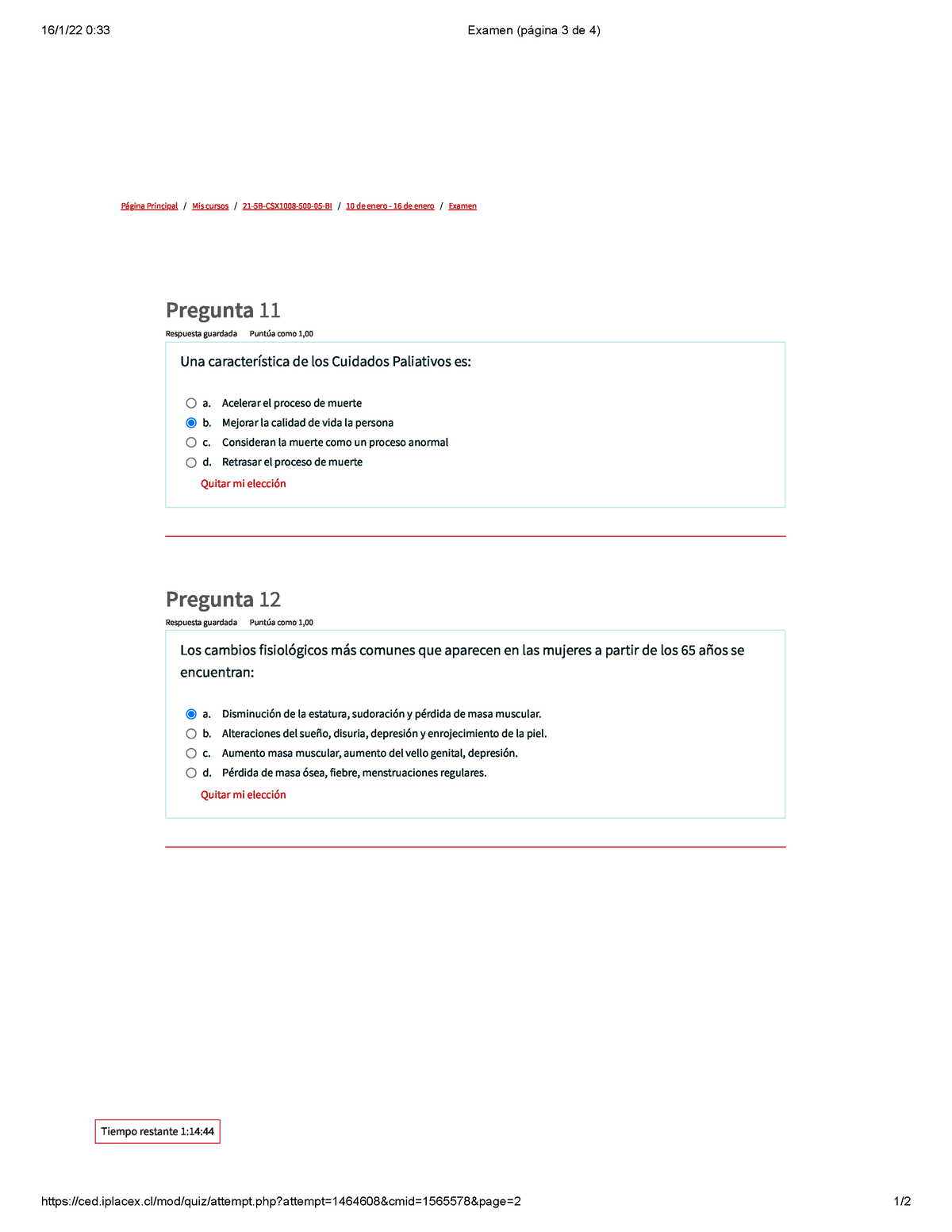 Examen (página 3 De 4) - Iplacex/mod/quiz/attempt.php?attempt=1464608 ...