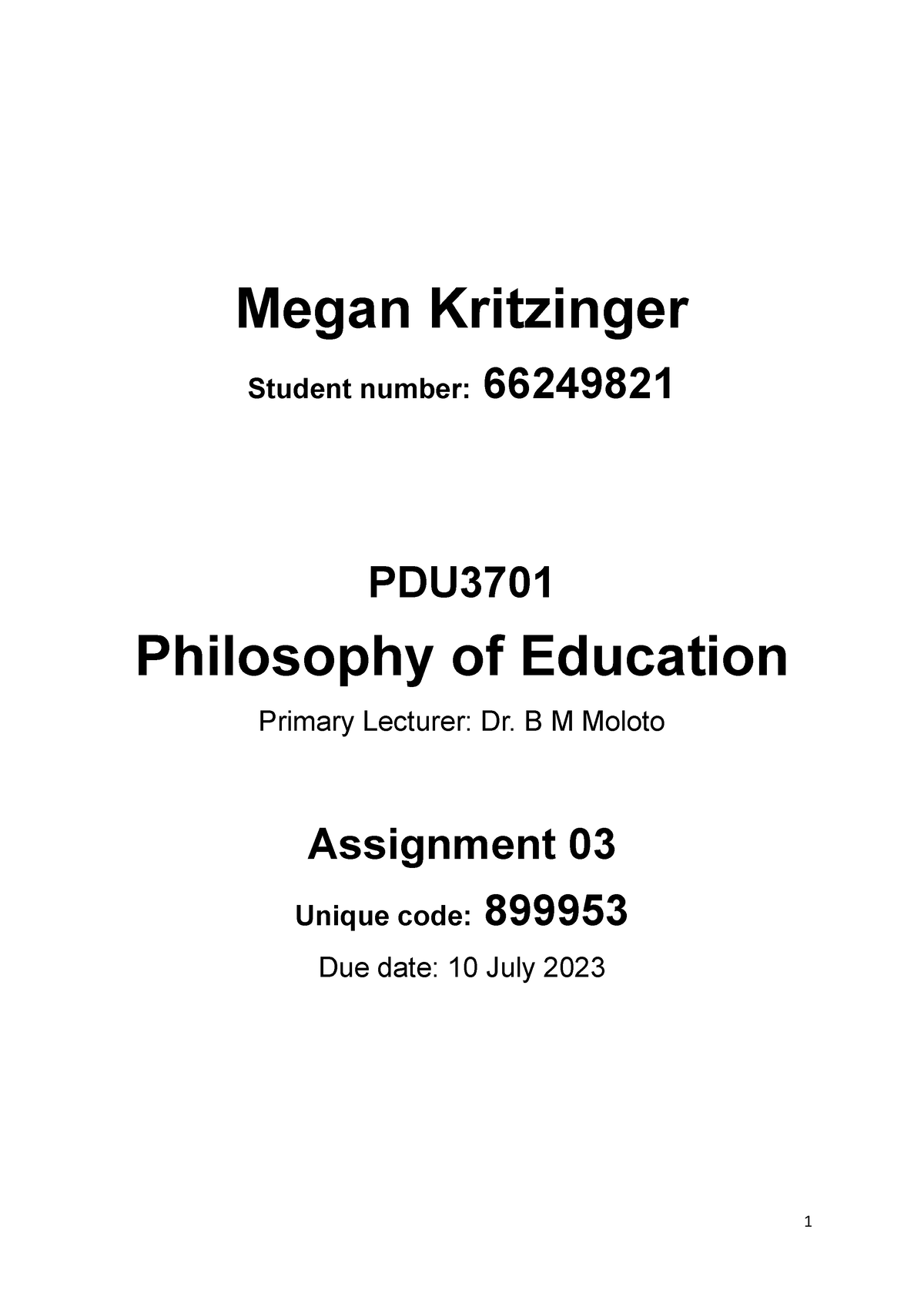 pdu3701 assignment 2 answers 2023