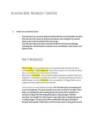 Chapter 3 - The Cell - the cell and what makes up it - Chapter Three ...