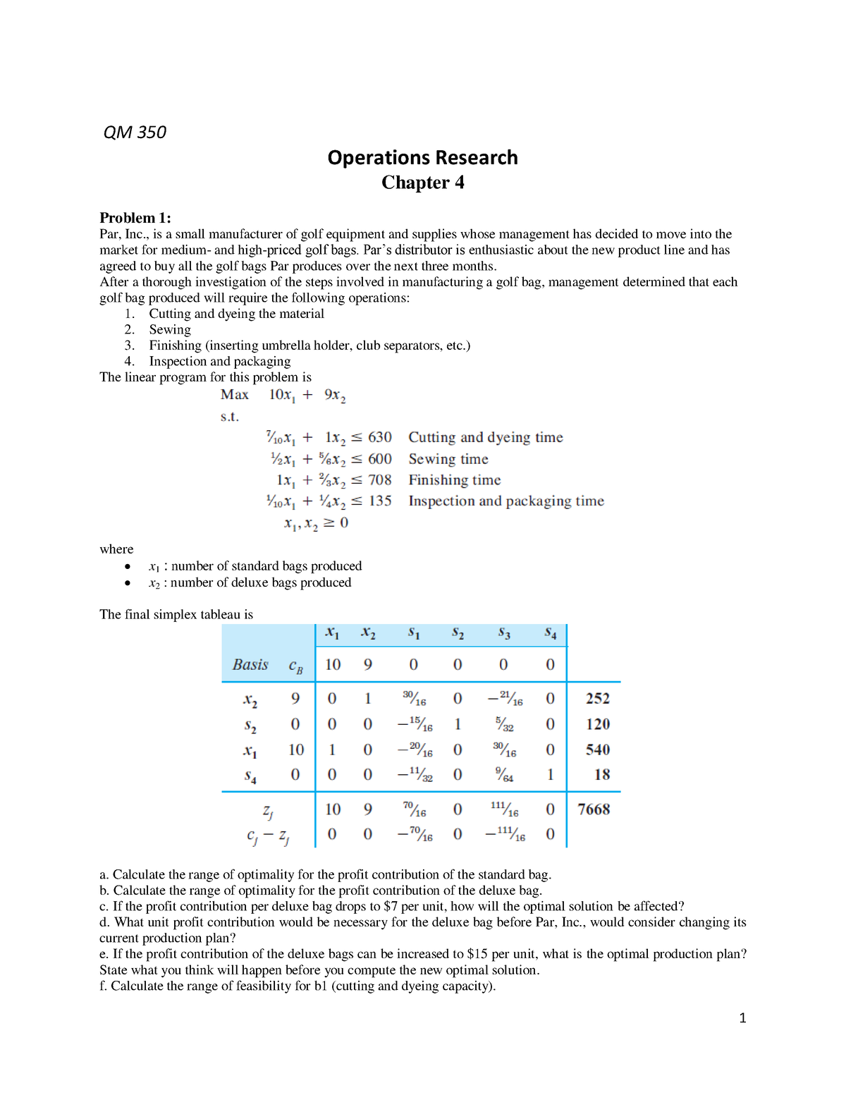 operations research solved problems pdf download