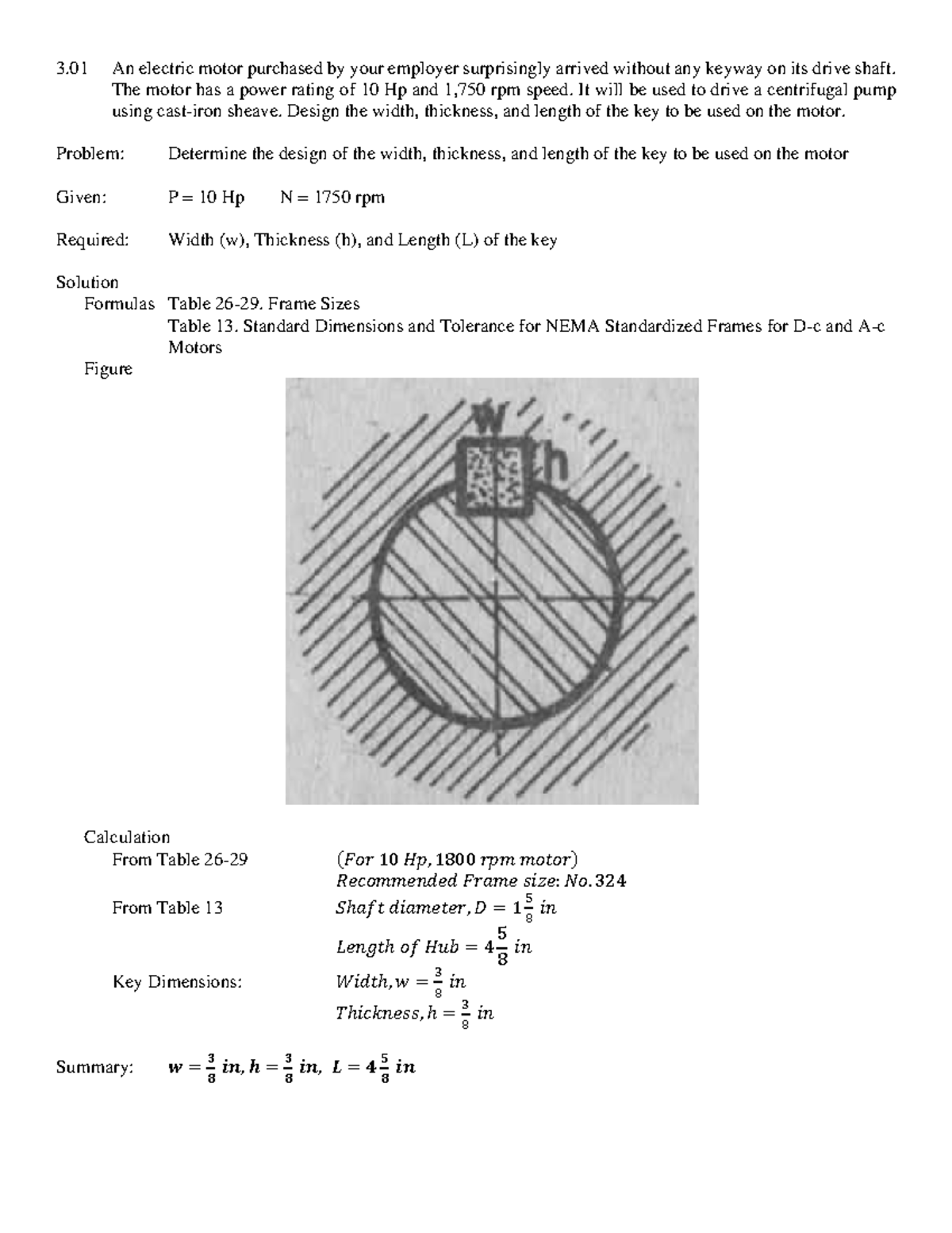 ME62-Lab5-Complete - Machine Design Practice Problems With Solutions ...