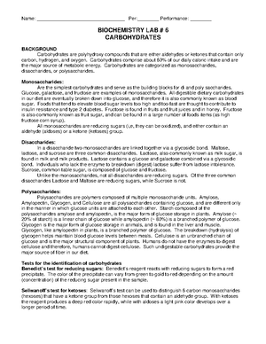 Carbohydrates worksheet - C 3 H 803 b. C 10 H 18 O 9 c. C 18 H 32 O 16 ...