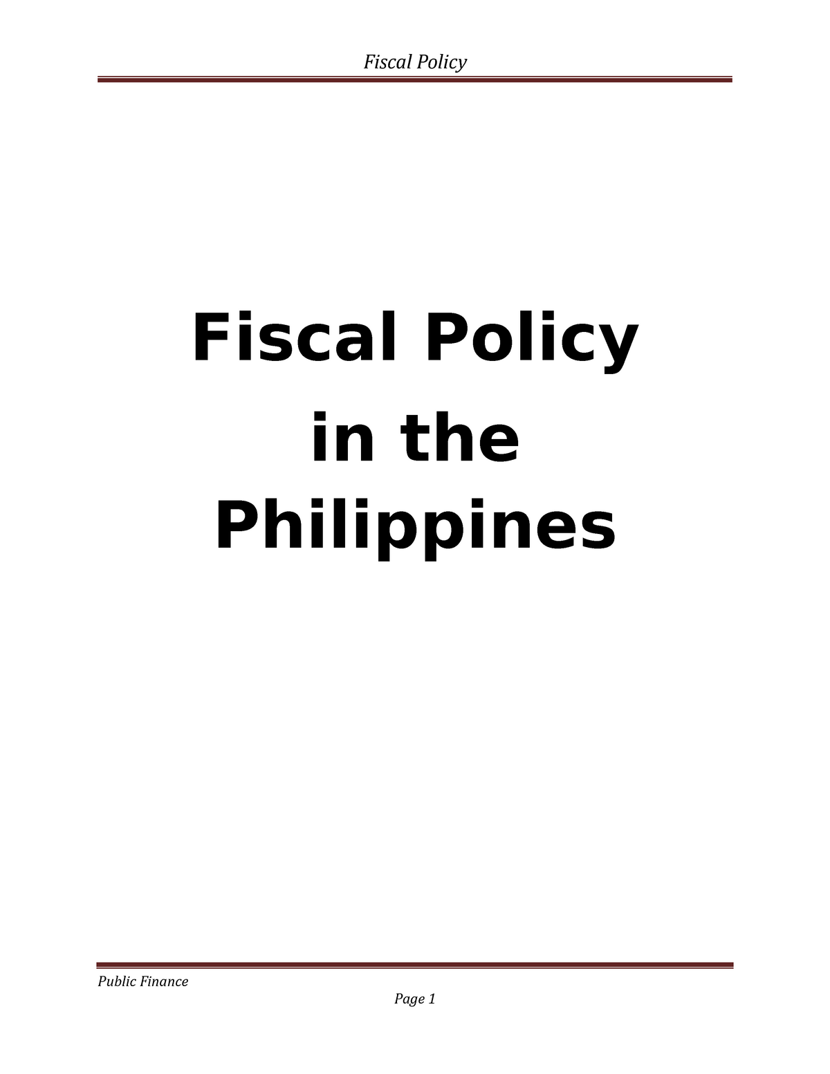 fiscal-policy-in-the-philippines-fiscal-policy-in-the-philippines