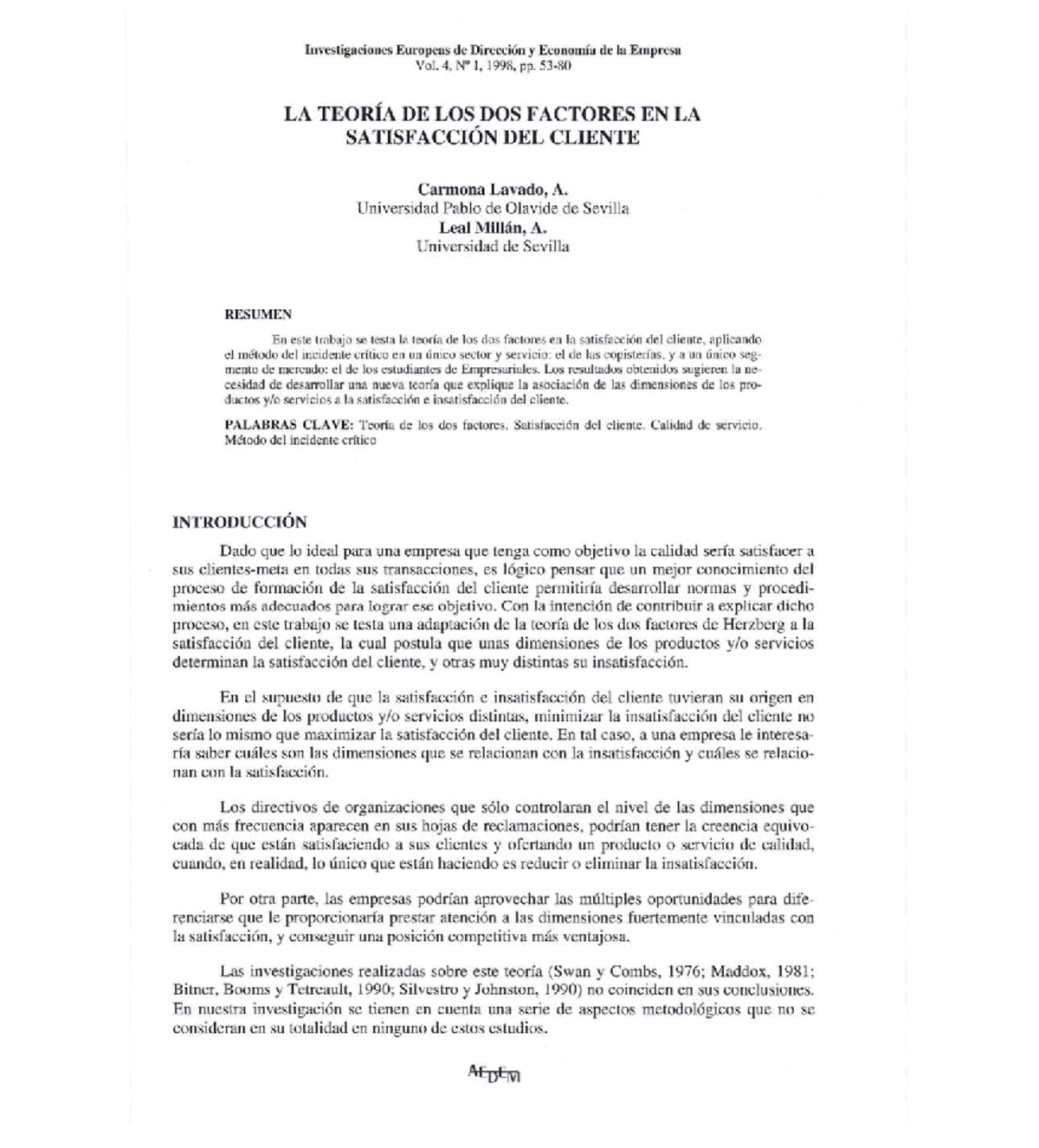 Dialnet-La Teoria De Los Dos Factores En La Satisfaccion Del Cliente ...