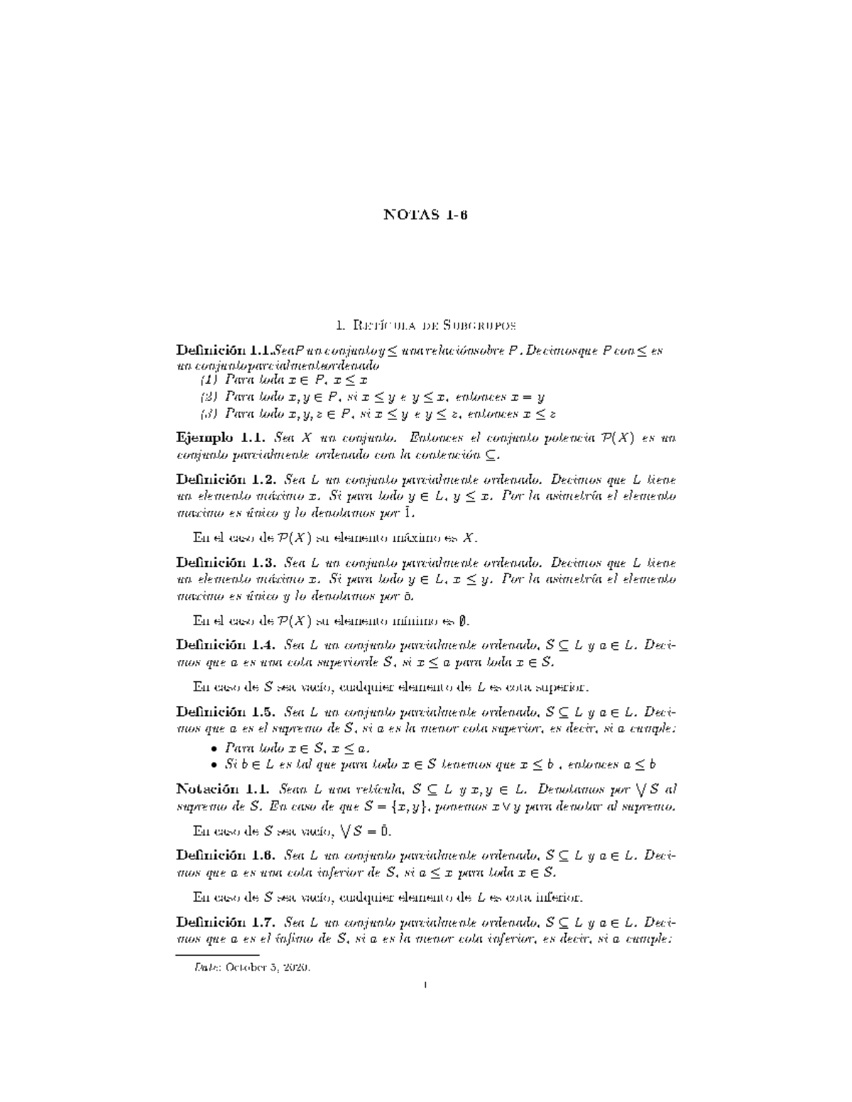 17 Retículo de Subgrupos tí r ♣♦s ♥ ó♥ P ♥ ♦♥ ♥t♦ ② ≤ Studocu