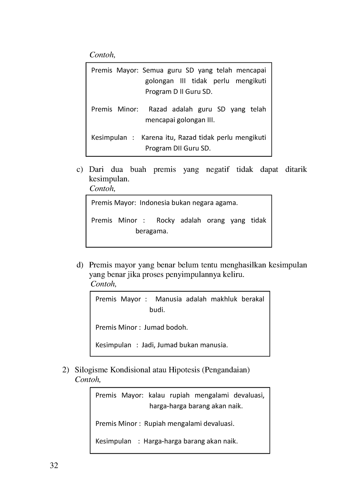 Cara Kreatif Menulis Karya Ilmiah-52 - 32 Contoh, C) Dari Dua Buah ...