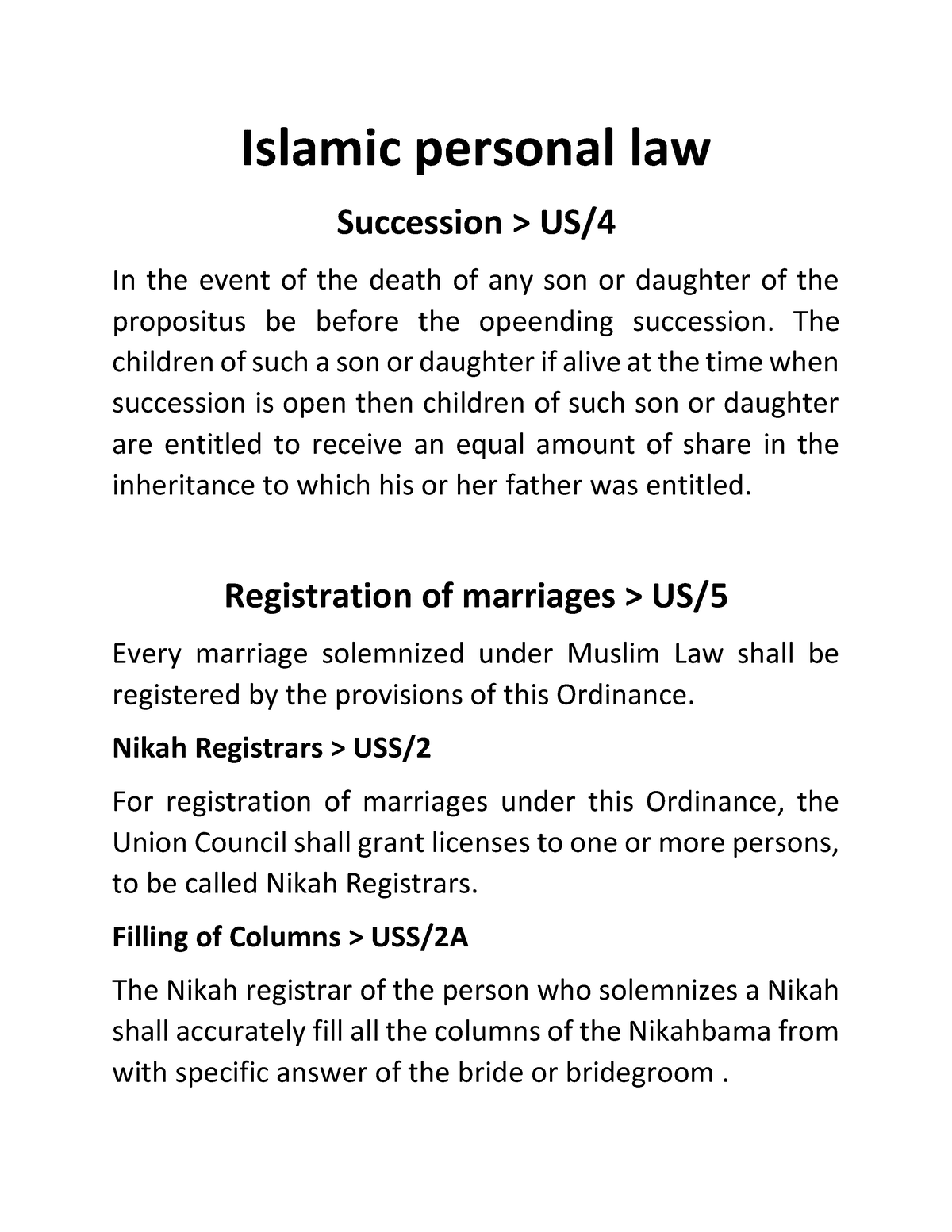 ipl-notes-islamic-personal-law-islamic-personal-law-succession-us