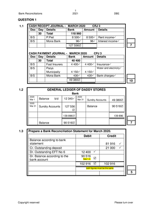 accounting assignment grade 12 2021 memo