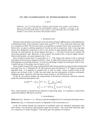 Uncountability IN Global Representation Theory - UNCOUNTABILITY IN ...