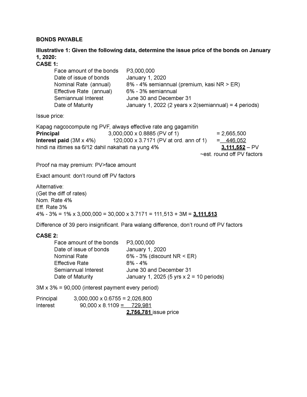 Intermediate Accounting 2 - Chapter 5 Bonds Payable - BS Accountancy ...