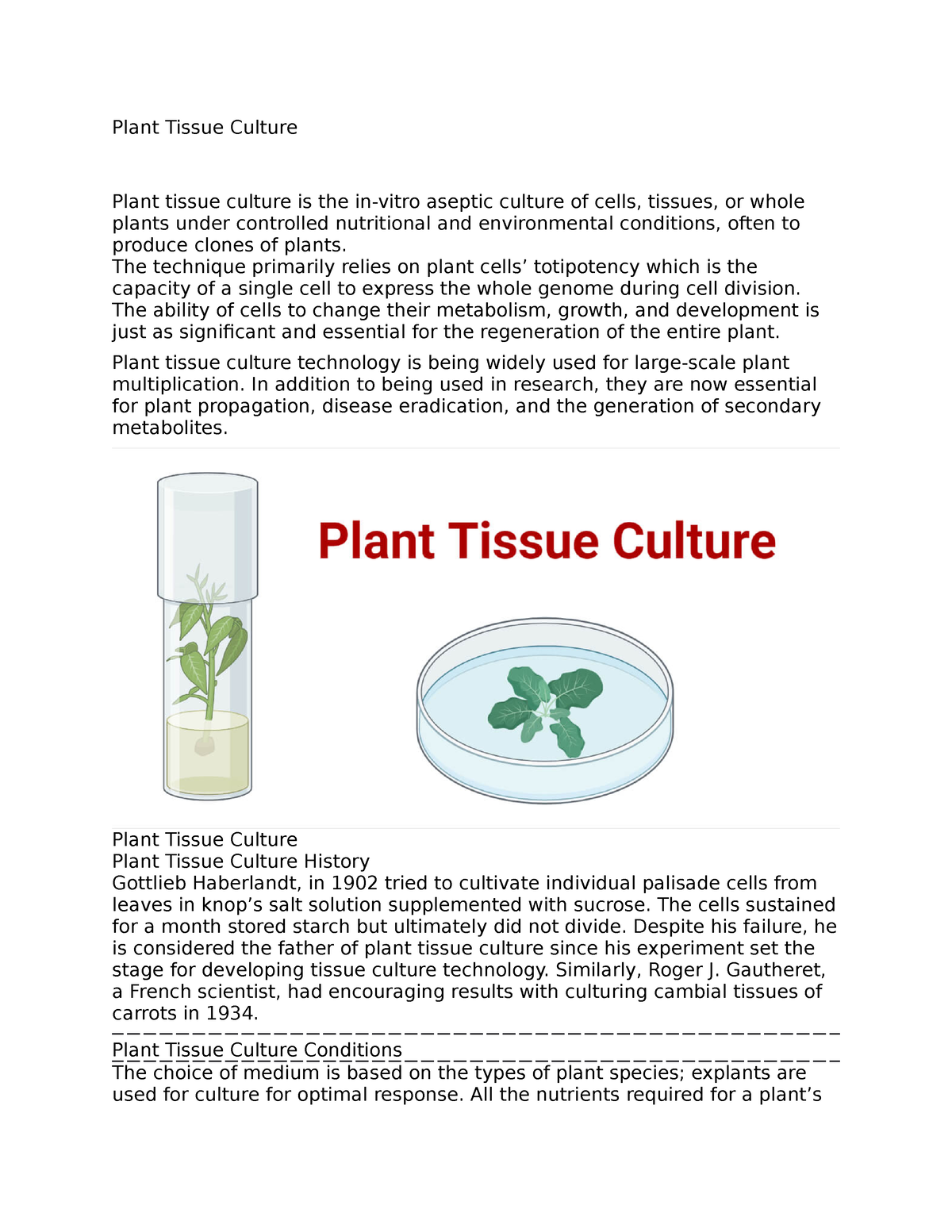 research paper of tissue culture