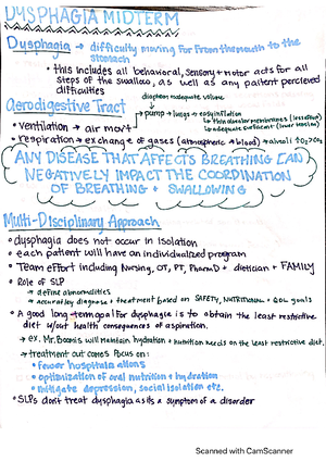 PRE TEST MSD - Pre-test summary for final review, Mahler - Motor Speech ...