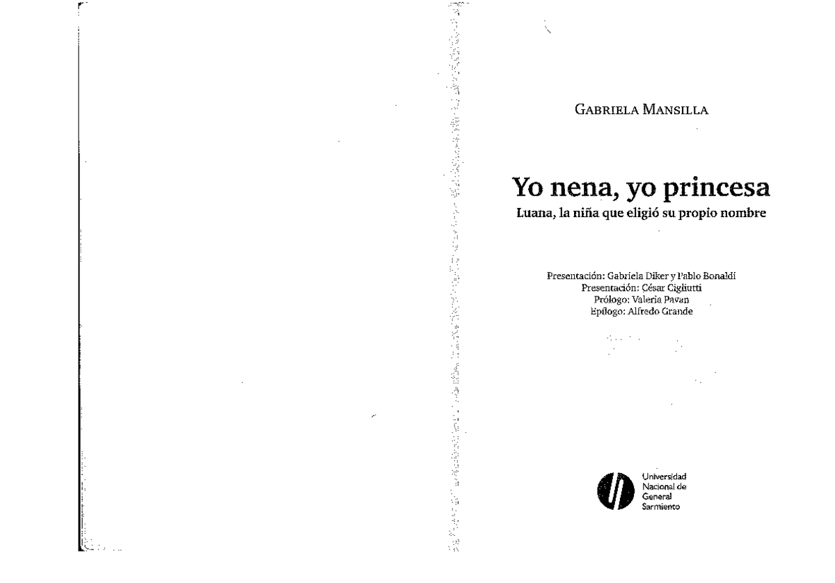 Copia de Yo nena, Yo princesa - Sociología General - Studocu