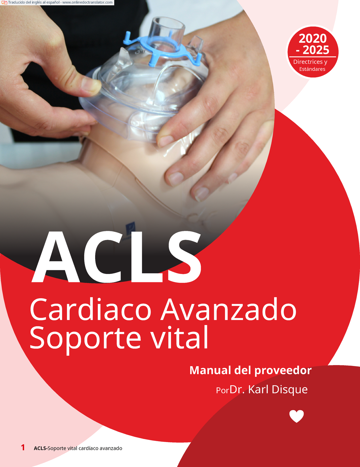 2023 ACLS Handbook Material de repaso ACLS 2020 2025 Directrices y