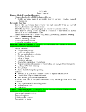 Psych 430 OCD Research Paper - Running Head: OBSESSIVE-COMPULSIVE 1 ...