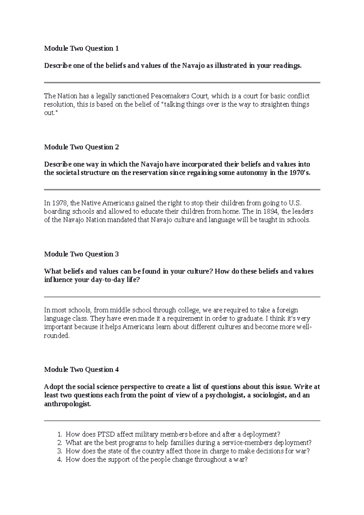 Kailah Whitted SCS 200 Applied Social Sciences copy - Module Two ...