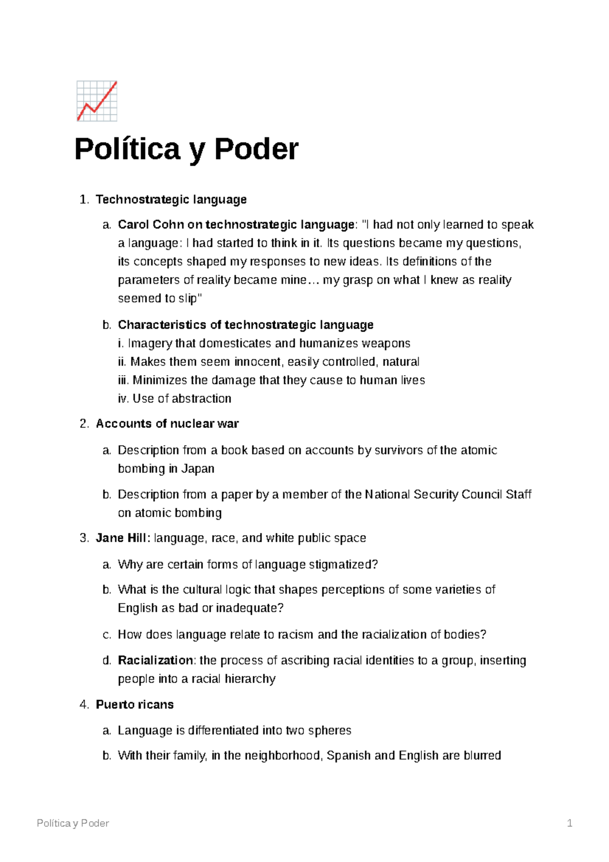 Poltica Y Poder - ¶ Política Y Poder Technostrategic Language A. Carol ...